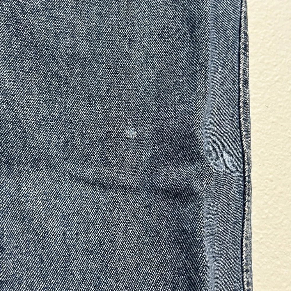 Real Ranch Blue Denim‎ Medium Wash Regular Fit Workwear Jeans Men's Size 34 X 30